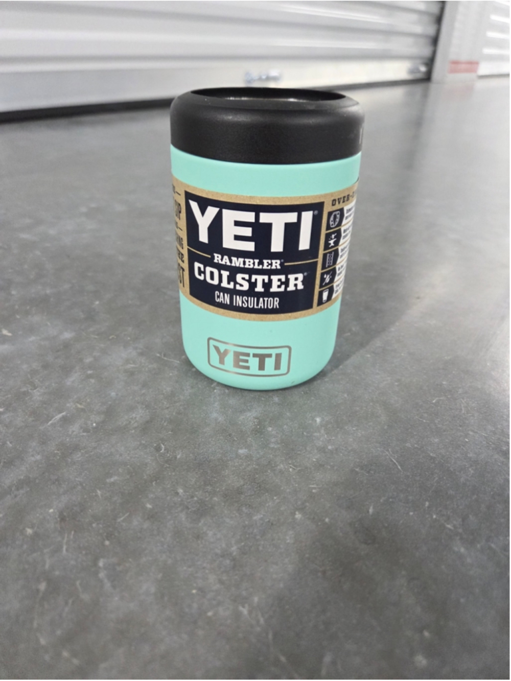 NWT YETI Rambler Colster Can Insulator - Seafoam